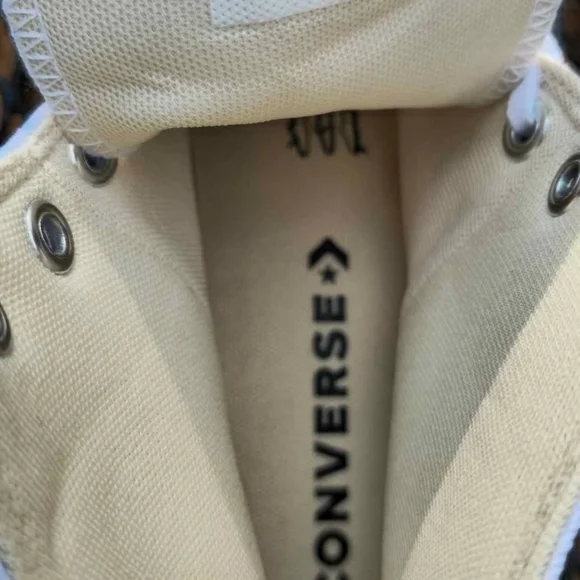 Converse White Platform High-Top Sneakers - Picture 5 of 5